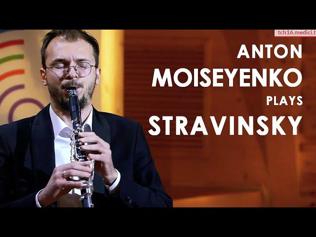 Stravinsky - 3 pieces for clarinet solo LIVE