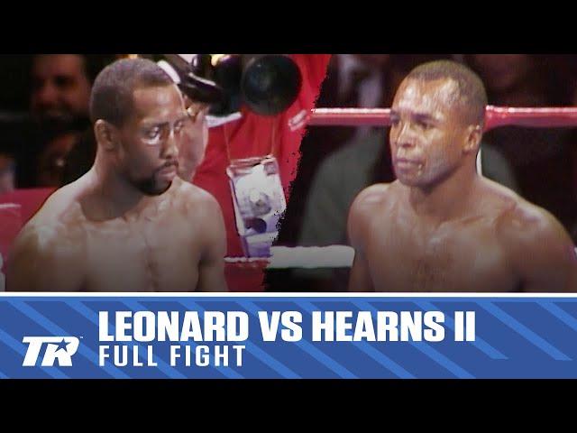 When Two Boxing Legends Met For A Second Time | Sugar Ray Leonard vs Thomas Hearns 2