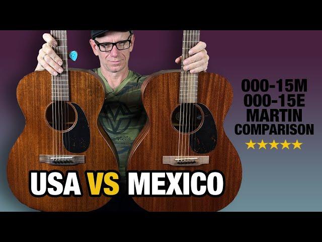 Martin USA vs Mexico (000-15M vs 000-15E)