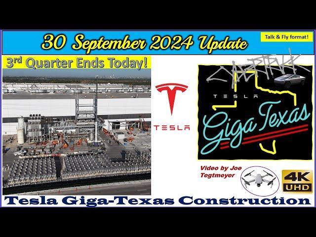 Cathode Automation, E Casting Steel &  Boring Tunnel Panels! 30 Sep 2024 Giga Texas Update(07:55 AM)