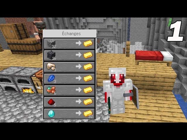 Survivre dans les mines en vendant mes minerais ! Mining Minecraft 1