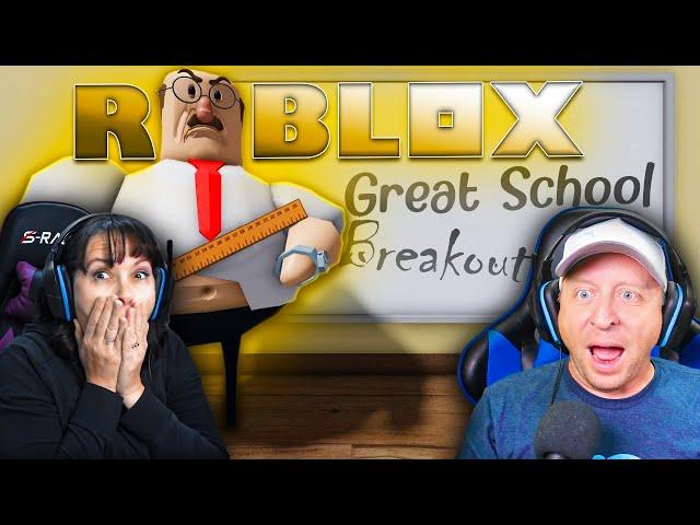 Roblox GREAT SCHOOL BREAKOUT ESCAPE OBBY!?  Is He BALDI's TWIN?!