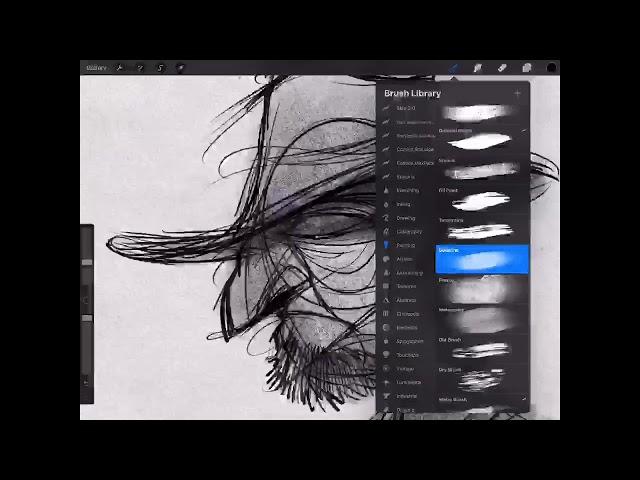 Check out my livestream in Procreate!