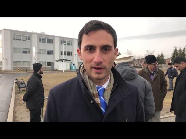 Humboldt Broncos Vigil Held at Baitul Islam Mosque