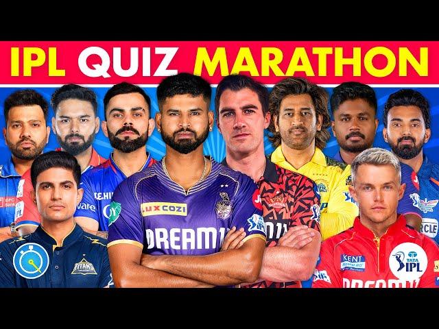 The IPL 2024 QUIZ MARATHON | Ultimate IPL Quiz | IPL 2024