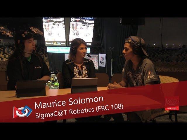 SigmaC@T Robotics (FRC 108) @ Orlando Regional 2017 - FIRST Looks
