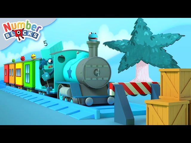 Numberblocks | The Numberblocks Express ⭐️| Full Episodes for kids | 123 Learn to Count