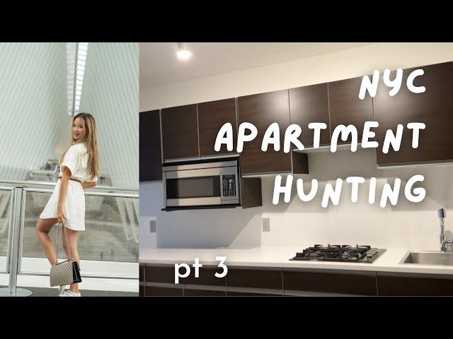 NYC apartment hunting pt 3 | apartment tours w/ prices 2023 | Financial District (FIDI)