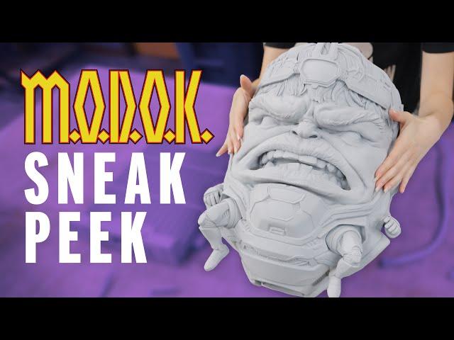 MODOK Statue Sneak Peak  | Sideshow Con 2024