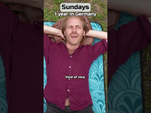 1 day vs 10 years in Germany | Sundays 