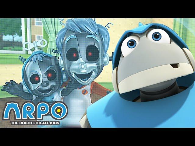 Arpo the Robot | Scary Kids! | Best Moments | Funny Cartoons for Kids | Arpo and Daniel