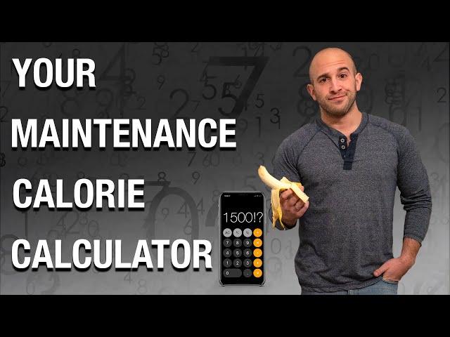 how many calories should I eat to maintain my weight? (your maintenance calories calculator)