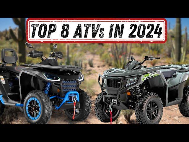 TOP 8 ATV VEHICLES FOR OFF ROAD ADVENTURES | in 2024