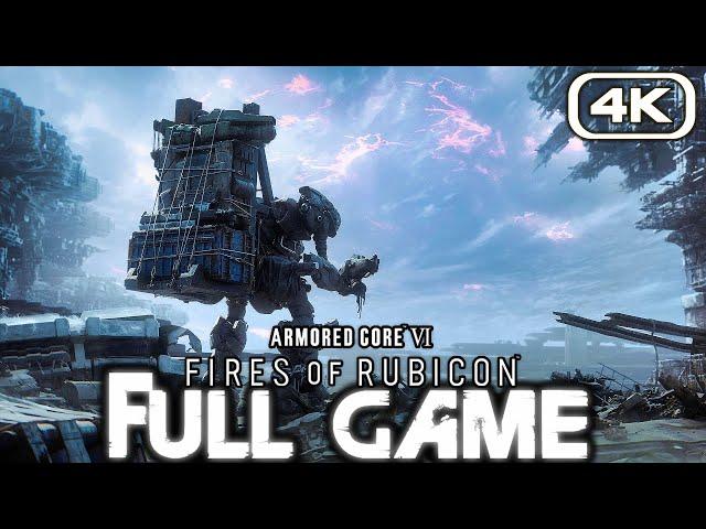 ARMORED CORE 6 Gameplay Walkthrough FULL GAME 100% (4K 60FPS) No Commentary (ALL ENDINGS)