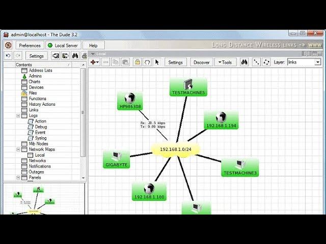 Mikrotik The Dude installation