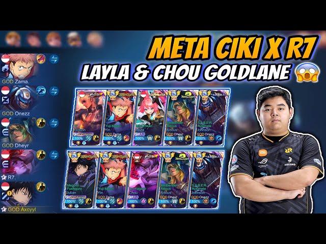 Reaksi R7 Main Meta Ciki !! R7 Pick Layla Apakah Bisa Menang ?!?