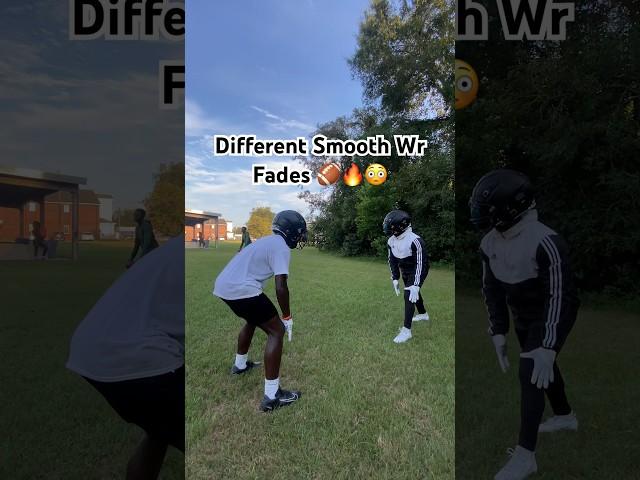 Different Wr Fades  #fyp #shorts #football