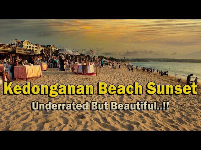 Sunset Walk At Kedonganan Beach Bali. Beautiful But Underrated Beach..!!