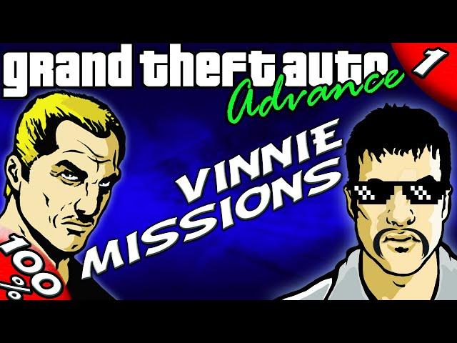 GTA Advance: ALL VINNIE MISSIONS [100% Walkthrough]