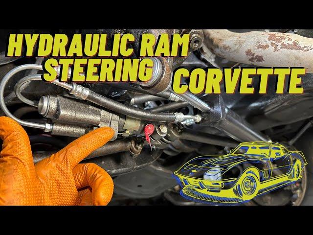 Blown out Hydraulic Steering! 1978 C3 Corvette 350 SBC