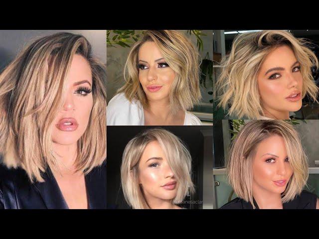 30 Top Shor Bob Hairstyle And Blonde Hair Ideas Trending Now 2022