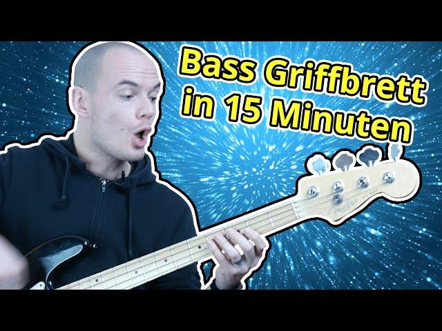 Bass lernen - Lerne dein ganzes Griffbrett in 15 Minuten!