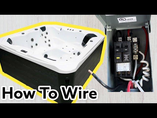 How to Wire A Hot Tub Spa 240v 50amp | DIY Electrical Wiring | Did I Wire It Correctly?