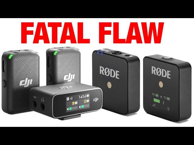 Why I can't use DJI Mic or Rode Wireless Go II