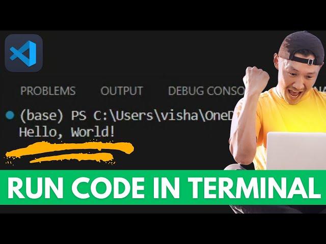 How to Run Code in Terminal in VSCode (2024) - Visual Studio Code Tutorial