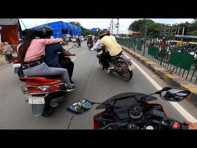 STREET  RACE  GOING WRONG?  ||MT15 VS NS200 VS r15v2||