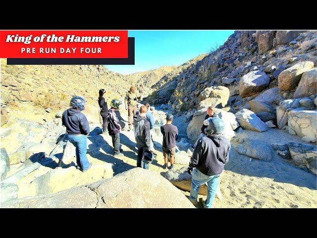 2021 King of the Hammers day 4 pre running with Polaris RZR. (Johnson Valley California)