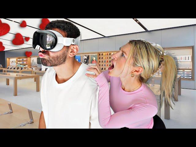 "Apple Vision Pro" PRANK On Girlfriend