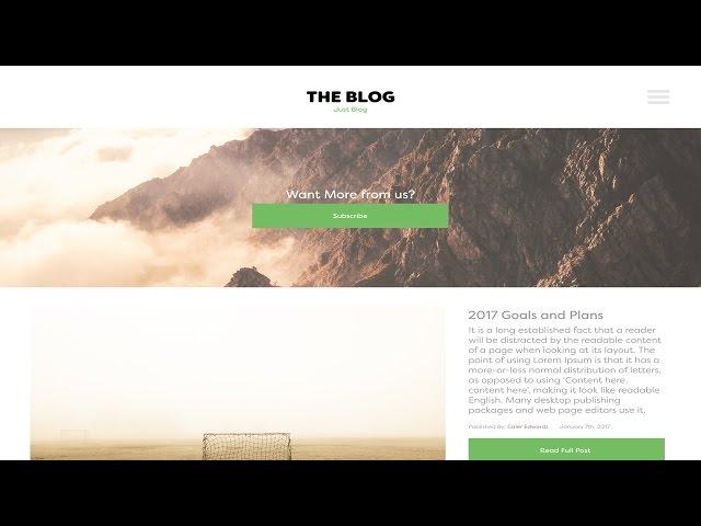 Web Design Speed Art - Blog Website in Adobe Xd