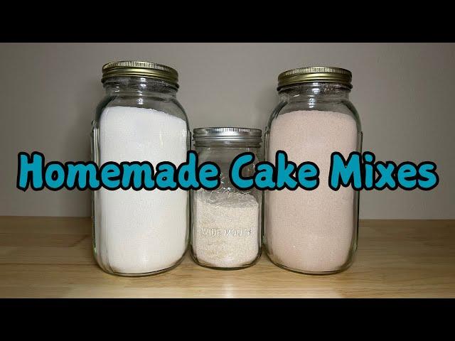 Homemade Cake Mixes: Simple and Convenient Pantry Staples