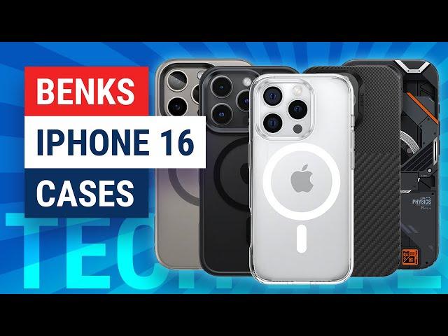 Benks iPhone 16 Pro Cases & Screen Protector Review 2024/25