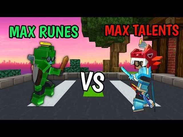 What Is Stronger Max Runes Or Max Talents