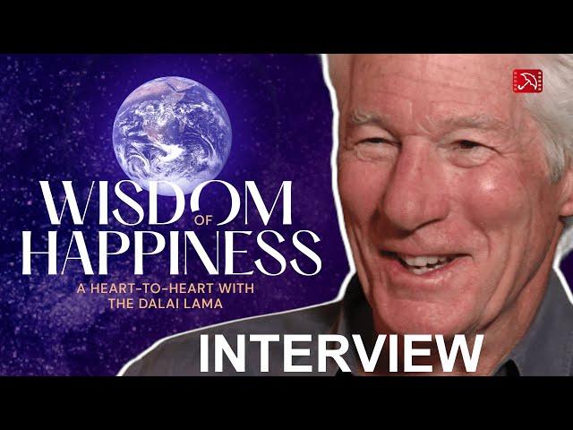 PRETTY WOMAN star Richard Gere on his kids & age WISDOM OF HAPPINESS Interview (2024) / Dalai Lama