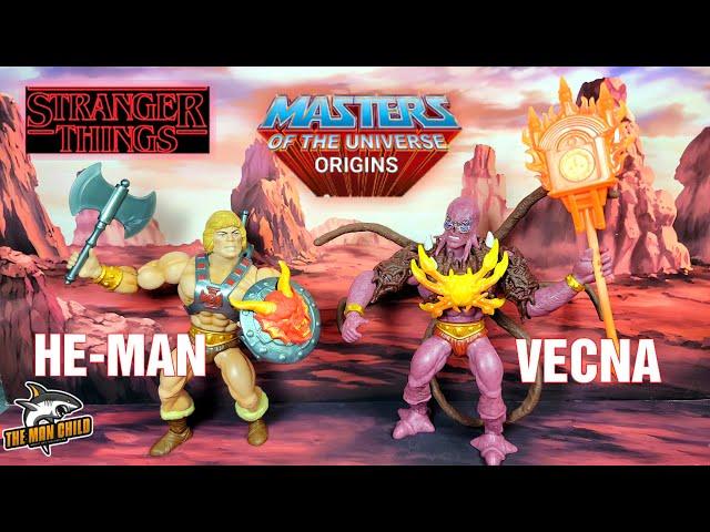 MOTU Origins X Stranger Things He-man and Vecna Figure Reviews!