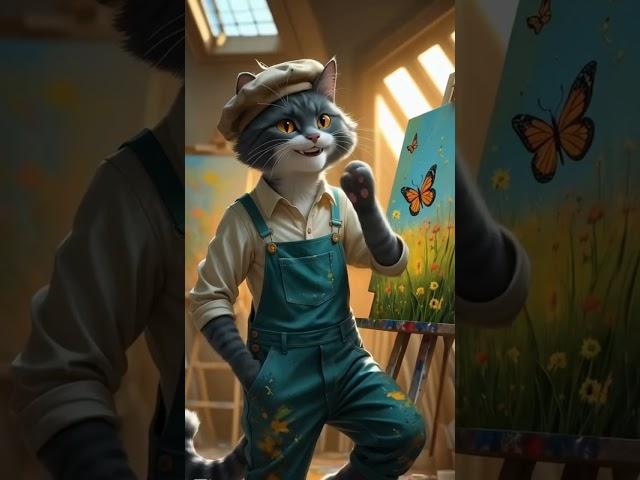 #animation #cat #kitten #cute #viralshort #catanimation #cats #catshorts #viralshort