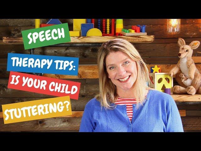 Speech Therapy Tips: Is Your Child Stuttering?