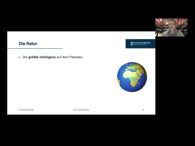 Prof. Daniel Kray - Landwirtschaft 5 0: mit positiven Lösungen die Höfe der Region stärken