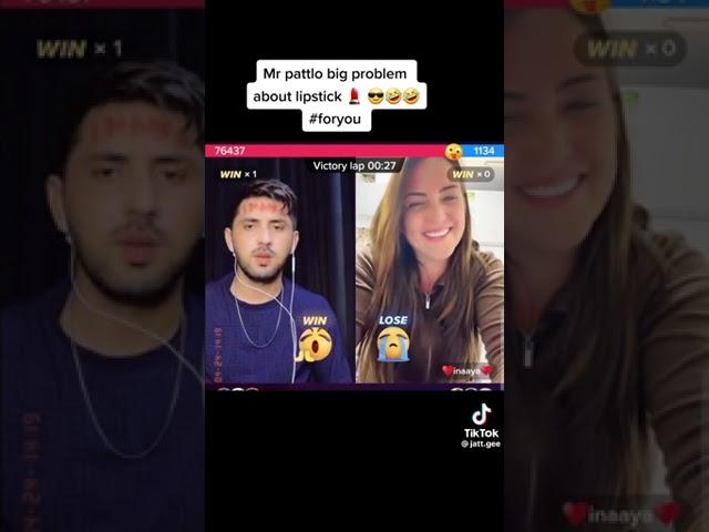 tikTok live challenge Mr patlo vs inaaya #tiktok #tiktokstar