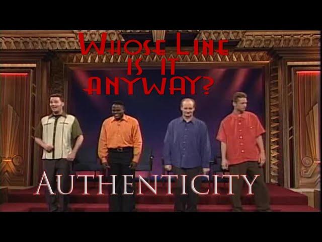 'Whose Line is it Anyway' and Authenticity