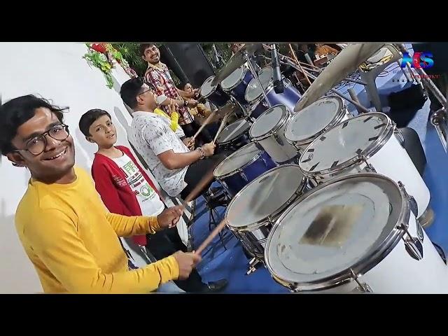 Live garba show ... [Harshil shah drummer ]