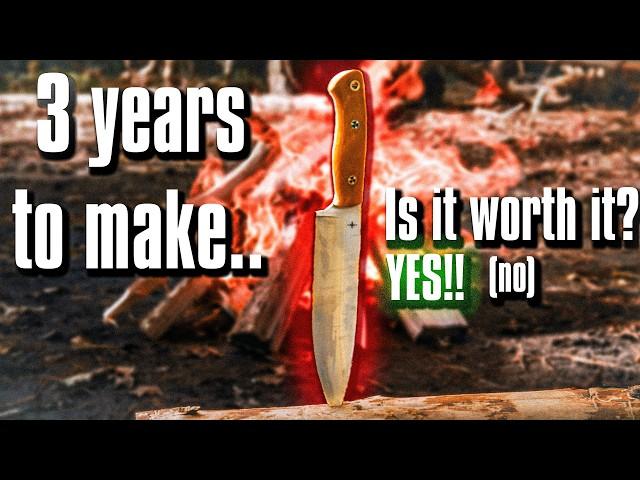 This Knife Took 3 Years to Make??  Bark River Aurora III