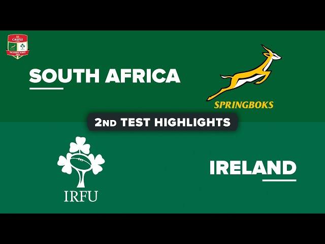 HIGHLIGHTS | SOUTH AFRICA v IRELAND | July Internationals 2024 | Second Test