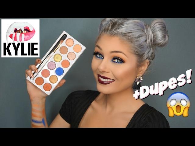 Kylie Cosmetics Royal Peach Palette | Swatches & Review + Dupes!