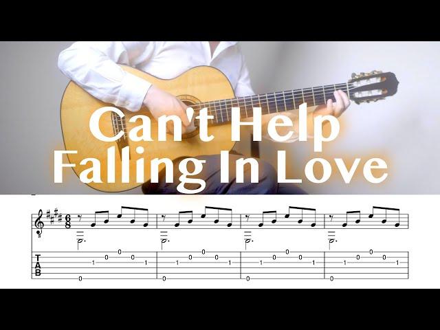 Can't Help Falling In Love - Elvis Presley | TAB