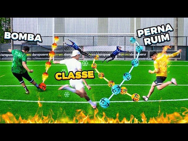 BOMBA, CLASSE e PERNA RUIM!! *O VÍDEO COM MAIS GOLAÇOS DO CANAL  (DESAFIO 3 EM  1)