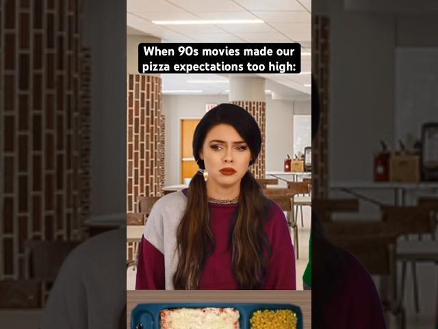 When #90s movies made our pizza expectations too high. #90skids #nostalgia
